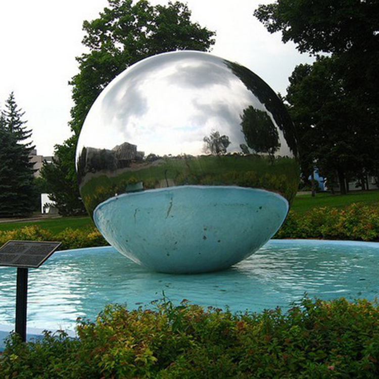 decoración para casas y jardines bola hueca disponible en 9 tamaños LiféUP l Seamless Mirror Ball Sphere 304 Stainless Steel Hollow Ball Esfera de acero inoxidable con efecto espejo 