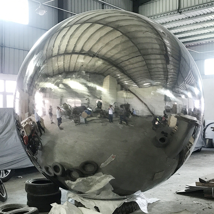 decoración para casas y jardines bola hueca disponible en 9 tamaños LiféUP l Seamless Mirror Ball Sphere 304 Stainless Steel Hollow Ball Esfera de acero inoxidable con efecto espejo 